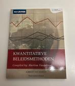 Kwantitatieve beleidsmethoden, Boeken, Ophalen of Verzenden, Zo goed als nieuw