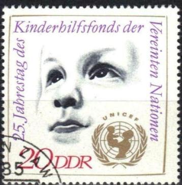 Duitsland DDR 1971 - Yvert 1379 - 25 jaar UNICEF (ST)