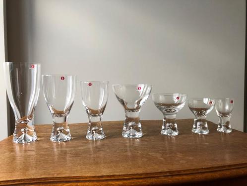 KOOPJE, IIttala glasservies - Tapio (122 glazen), Verzamelen, Glas en Drinkglazen, Zo goed als nieuw, Ophalen