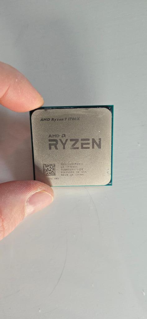 Processeur AMD Ryzen 7 1700X - AM4, Computers en Software, Processors, Zo goed als nieuw, 8-core, 3 tot 4 Ghz, Ophalen