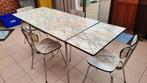 vintage formica tafel met stoelen, Ophalen