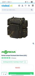 Korda compact 45 L rugsack  dark camo nieuw, Enlèvement