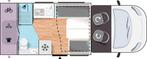 Chausson 650 Etape Line 2.2D 140pk | AMPER 2.000km!, Caravans en Kamperen, Mobilhomes, Ringverwarming, Koelkast, Luifel, 6 tot 7 meter