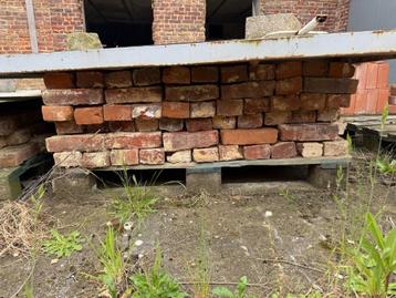Boerensteen, Metselsteen, Boerkes 21x6x10 -1100 stuks, Doe-het-zelf en Bouw, Metselstenen, Ophalen, Gebruikt, Bakstenen