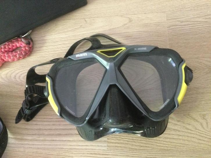 Mares X-Wire Duikmasker Yellow - Ecocheques, Watersport en Boten, Duiken, Nieuw, Duikbril of Snorkel, Ophalen of Verzenden