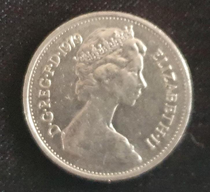 5 new pence van 1979 Verenigd Koninkrijk, Timbres & Monnaies, Monnaies | Europe | Monnaies non-euro, Monnaie en vrac, Enlèvement ou Envoi