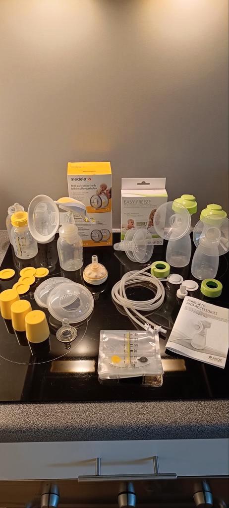 Set Medela en Ardo afkolf, Kinderen en Baby's, Babyvoeding en Toebehoren, Zo goed als nieuw, Ophalen