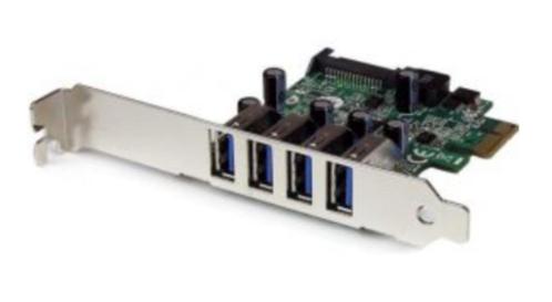 PCI Express PCI e SS  voor 4 externe USB 3.0 poorten, Informatique & Logiciels, Cartes vidéo, Comme neuf, PCI, Enlèvement ou Envoi