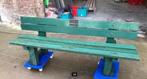 tuinbank massief hout, Tuin en Terras, Ophalen, Gebruikt, Hout
