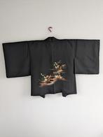 Japanse Haori (Kimonojasje)., Verzenden, Gedragen, Zwart, Jasje