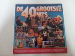 Vinyl 2LP 40 grootste hits Pop Nederlandstalig Schlager Rock, Ophalen of Verzenden, 12 inch