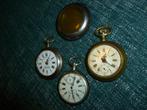 3 x Oud zakhorloges. Werkt niet, Handtassen en Accessoires, Horloges | Antiek, Ophalen of Verzenden, Zakhorloge