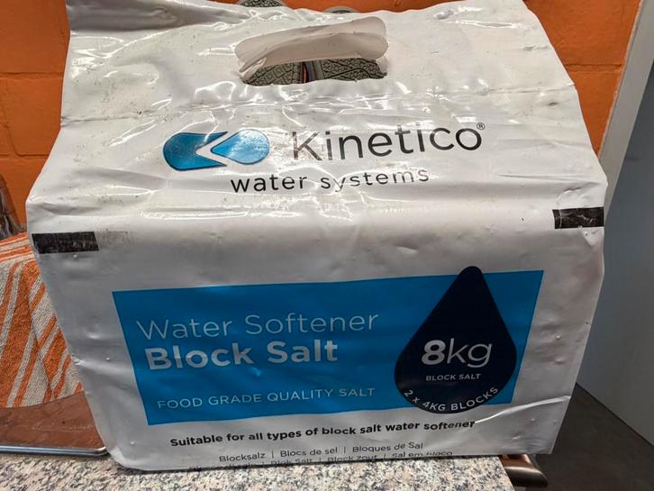 Zoutblokken 8 kg, Elektronische apparatuur, Waterontharders, Nieuw, Waterontharder met zout, Ophalen
