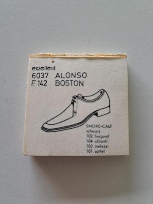 vintage Bundle - Excellentes chaussures 6037 Alonso Boston, Collections, Marques & Objets publicitaires, Comme neuf, Autres types
