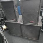 Kit d'enceintes RENKUS HEINZ Tops + Subs, Enlèvement, Comme neuf