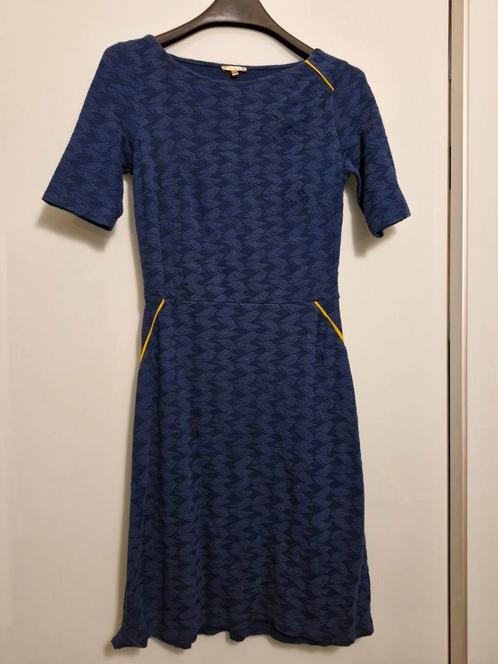 blauwe jurk (wow to go, small), Kleding | Dames, Jurken, Gedragen, Geel, Ophalen of Verzenden