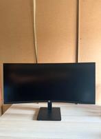 Curved monitor (Hp 34 inch), 61 à 100 Hz, Full HD, Enlèvement, Utilisé