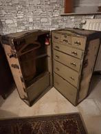 Oude reiskoffer, Antiek en Kunst, Antiek | Meubels | Kasten, Ophalen