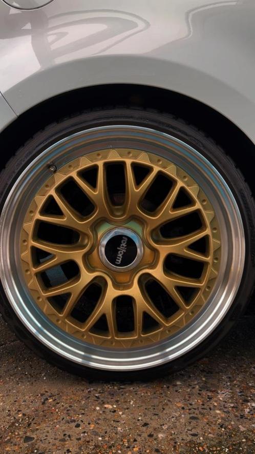 Rotiform LSR gold 19 inch 5x112, Auto-onderdelen, Banden en Velgen, Banden en Velgen, 19 inch, Ophalen