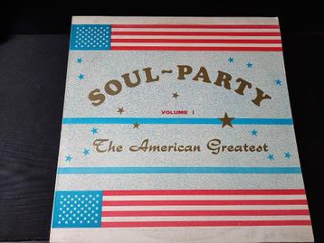 Soul-party volume I - the american greatest - " Popcorn Lp " beschikbaar voor biedingen