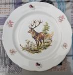porcelaine de Limoges: assiette : Cerf, Enlèvement ou Envoi