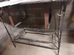 Metalen frame voor bloembak, Ophalen