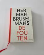 BOEK “De Fouten” – Herman Brusselmans, Livres, Littérature, Herman Brusselmans, Belgique, Utilisé, Enlèvement ou Envoi