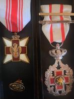 Medailles Rode Kruis + Pin, Autres matériaux, Enlèvement