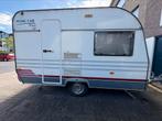 Caravan Homecar Racer 35, 2 pers. met Dorema voortent, Caravans en Kamperen, Caravans, Home-car, Ringverwarming, Tot en met 2