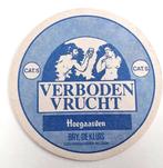 Bierviltje Verboden vrucht - Brouwerij De Kluis Hoegaarden, Gebruikt, Ophalen of Verzenden