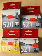 Canon pixma inkt cartridge 520-521 set, Computers en Software, Printerbenodigdheden, Ophalen of Verzenden