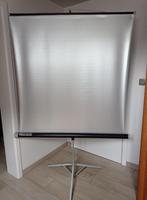projectiescherm, Ophalen, Handmatig