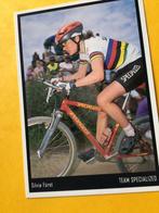 wielerkaart 1992 team vtt  wk specialized silvia furst, Verzenden, Zo goed als nieuw
