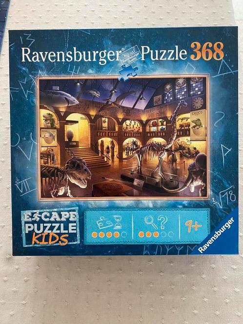 Ravensburger Escape Puzzle Kids 368 Museum, Hobby en Vrije tijd, Denksport en Puzzels, Ophalen of Verzenden