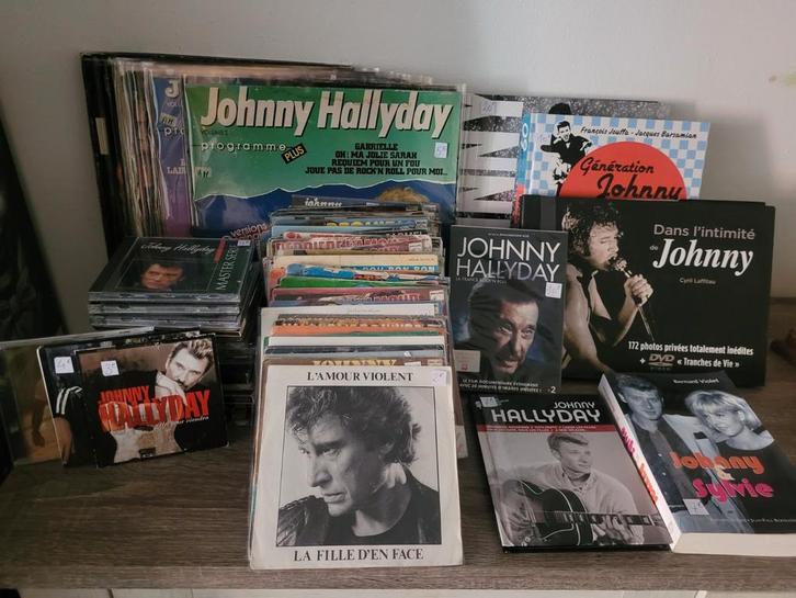 JOHNNY HALLYDAY, belle collection., Cd's en Dvd's, Vinyl | Verzamelalbums, Zo goed als nieuw, Ophalen of Verzenden