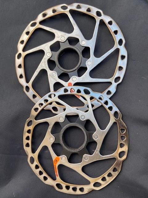 Schijfremmen Shimano SM-RT64, Fietsen en Brommers, Fietsonderdelen, Zo goed als nieuw, Mountainbike, Wiel, Ophalen of Verzenden