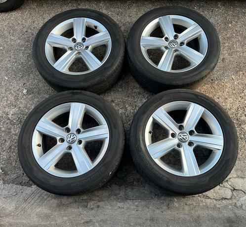Volkswagen Golf 7 16 inch Velgen met Hankook Zomerbanden, Auto-onderdelen, Banden en Velgen, Banden en Velgen, Zomerbanden, 16 inch