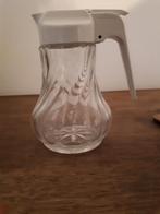 Vintage glazen suikerpot Stoha met wit plastiek, Antiek en Kunst, Ophalen of Verzenden