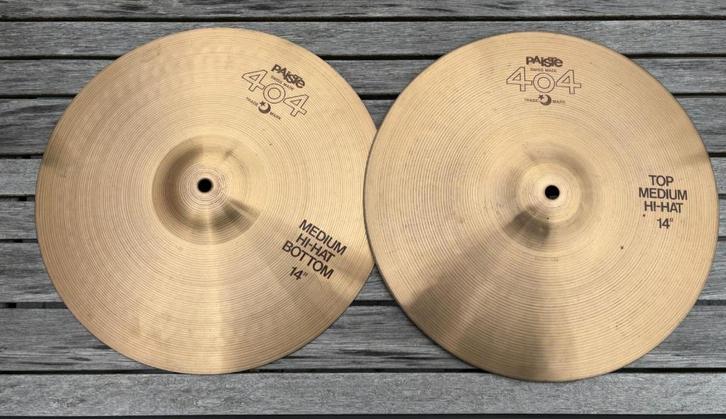 Paiste cymbalen, Muziek en Instrumenten, Drumstellen en Slagwerk, Gebruikt, Overige merken, Ophalen