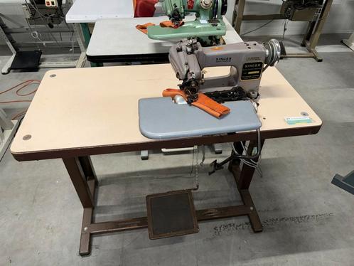 Industriële blindzoom blindstitch naaimachine singer 12ss-1, Hobby en Vrije tijd, Naaimachines en Toebehoren, Gebruikt, Naaimachine