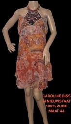✨️CAROLINE BISS ZijdenJurkje/Tuniek Maat 44 BUNDELKORTING‼️✨, Kleding | Dames, Maat 42/44 (L), Oranje, Ophalen of Verzenden, Zo goed als nieuw