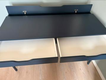 Blauwe bureau Ikea - Alex, Enlèvement, Comme neuf, Bureau