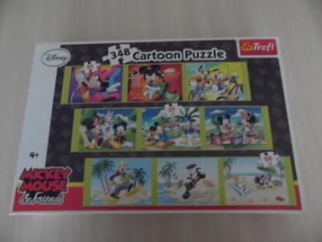 9 PUZZELS VAN DISNEY MICKEY MOUSE & FRIENDS beschikbaar voor biedingen