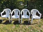 4 Allibert tuinstoelen, Ophalen, Zo goed als nieuw