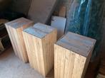 3 mooie houten zuilen / pilaren voor decoratie, Huis en Inrichting, Woonaccessoires | Zuilen en Pilaren, Ophalen, Gebruikt