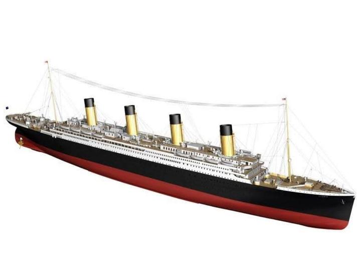 RMS Titanic (1/144) Modelbouwpakket, Hobby en Vrije tijd, Modelbouw | Boten en Schepen, Nieuw, 1:32 tot 1:50, Overige merken, Ophalen