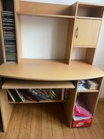 très beau bureau avec rangements, Maison & Meubles, Bureaux, Enlèvement, Comme neuf, Bureau