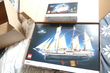 Lego icons neuf 10335 l'endurance +40729 le canot du shackle beschikbaar voor biedingen