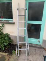 Aluminium ladder, Doe-het-zelf en Bouw, Ladders en Trappen, Ophalen, Gebruikt, Ladder