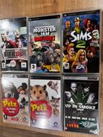 5 PSP spelletjes, 1 PSP Muziek disc, Games en Spelcomputers, Games | Sony PlayStation Portable, Ophalen, Zo goed als nieuw, Muziek